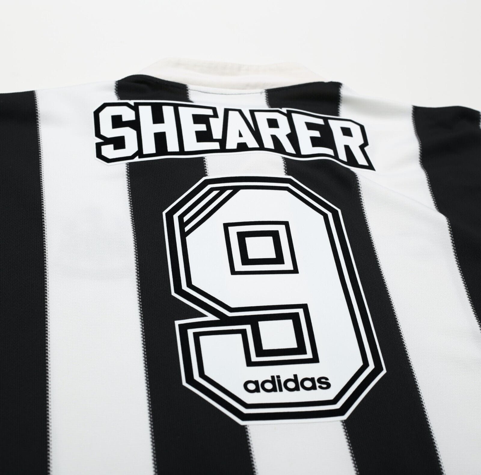 1995/97 SHEARER #9 Newcastle United Vintage adidas Home Football Shirt (XXL)
