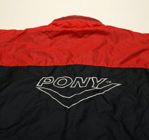 1995/97 SOUTHAMPTON Vintage PONY Football Rain Coat Training Jacket (S/M)