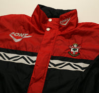 1995/97 SOUTHAMPTON Vintage PONY Football Rain Coat Training Jacket (S/M)