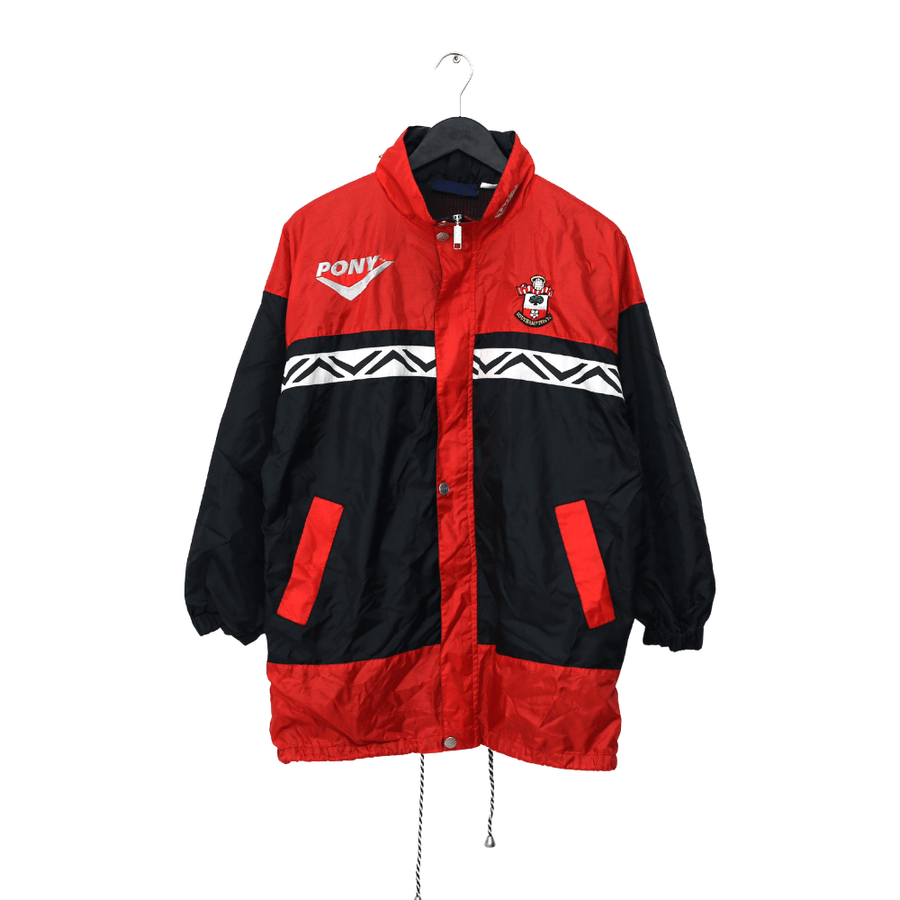 1995/97 SOUTHAMPTON Vintage PONY Football Rain Coat Training Jacket (S/M)