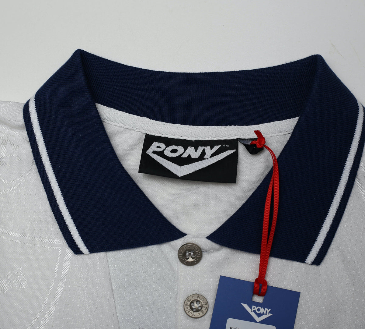 1995/97 TOTTENHAM HOTSPUR Retro PONY Home Football Shirt