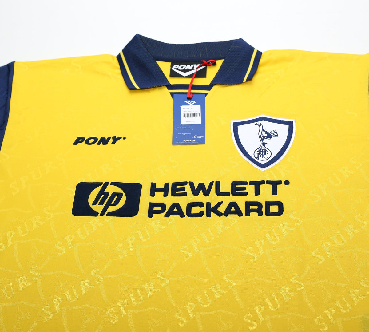 1995/97 TOTTENHAM HOTSPUR Retro PONY Reissue Away Football Shirt