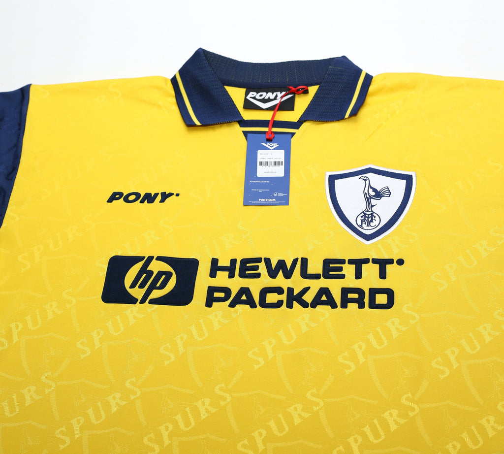 1995/97 TOTTENHAM HOTSPUR Retro PONY Reissue Away Football Shirt