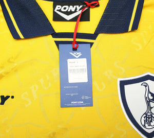 1995/97 TOTTENHAM HOTSPUR Retro PONY Reissue Away Football Shirt