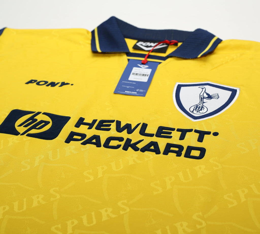 1995/97 TOTTENHAM HOTSPUR Retro PONY Reissue Away Football Shirt