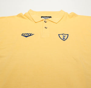 1995/97 TOTTENHAM HOTSPUR Vintage PONY Football Polo Shirt (XL)