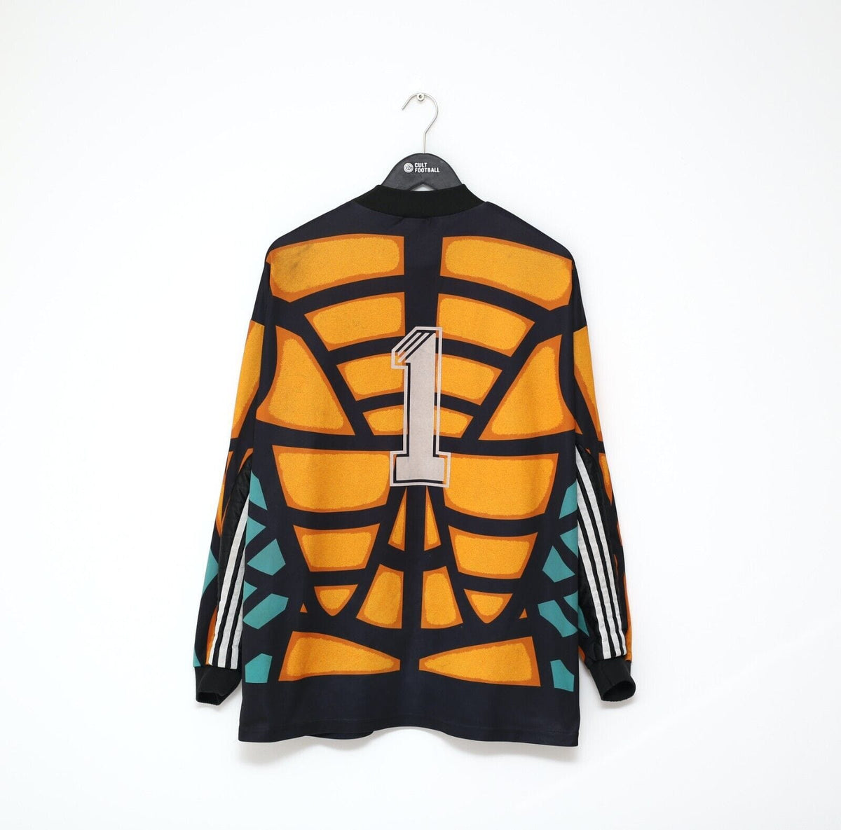 1995/97 Vintage ADIDAS "Terminator" GK Template Football Shirt (XL) Goalkeeper