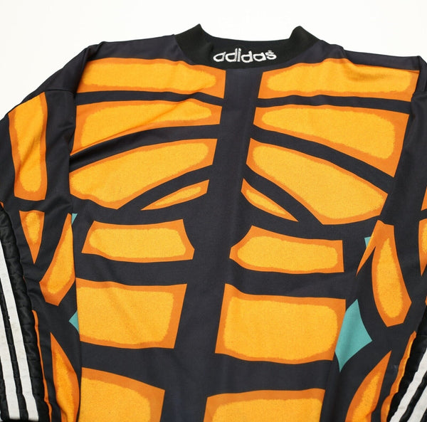 1996-97 adidas グラフィック　ゴールキーパーシャツ VINTAGE ADIDAS 1995/1997 GK FOOTBALL SHIRT SIZE S OLIVER