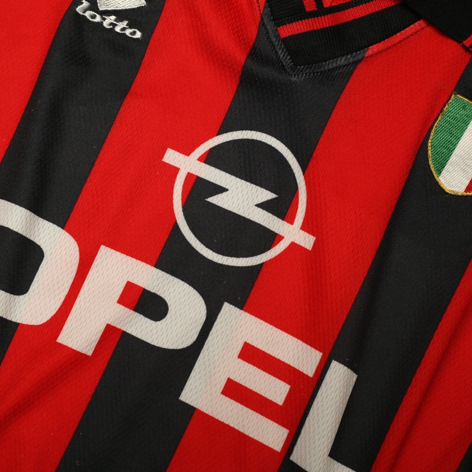 1996/97 AC Milan Vintage Lotto Home Football Shirt (L)