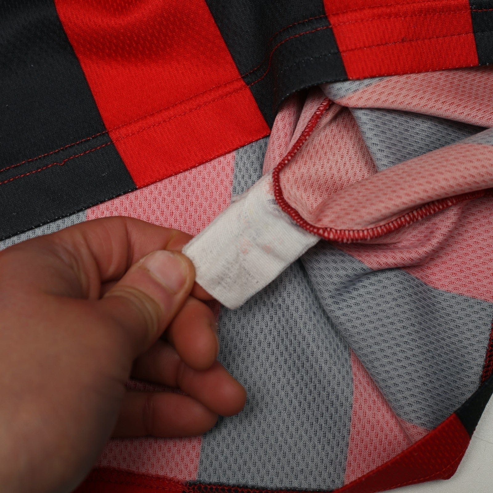 1996/97 AC Milan Vintage Lotto Home Football Shirt (L)