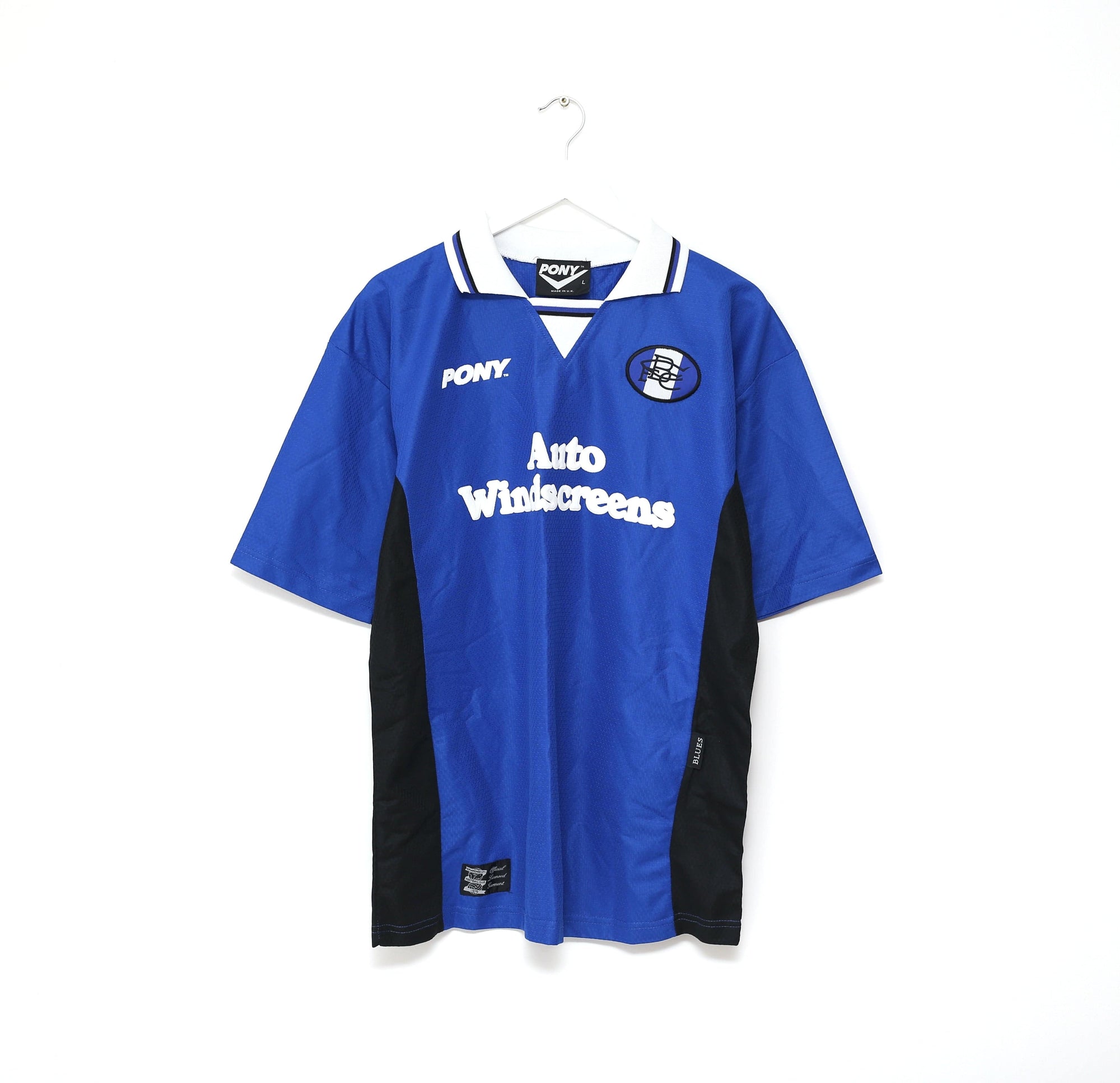 1996/97 BIRMINGHAM CITY Vintage PONY Home Football Shirt (L)