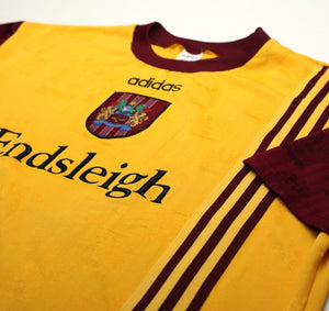 1996/97 BURNLEY FC Vintage adidas Away Football Shirt (XXL)