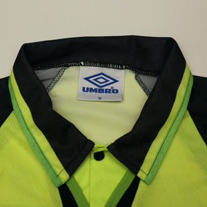 1996/97 Cadete #11 Celtic Vintage Umbro Away Football Shirt (M)