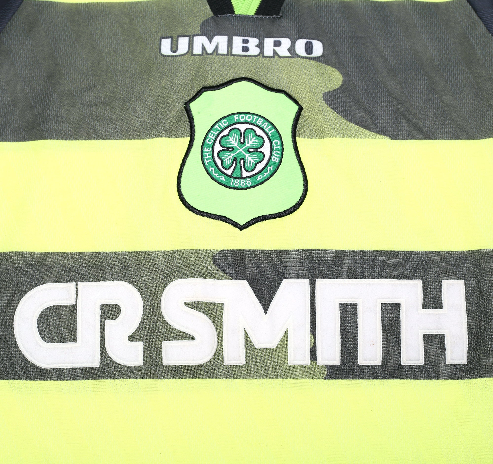 1996/97 CADETTE #11 Celtic Vintage Umbro Away Football Shirt (L)