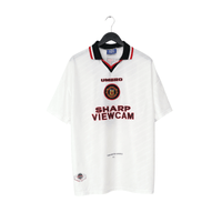 1996/97 Cantona #7 Manchester United Vintage Umbro Away Football Shirt (XL)