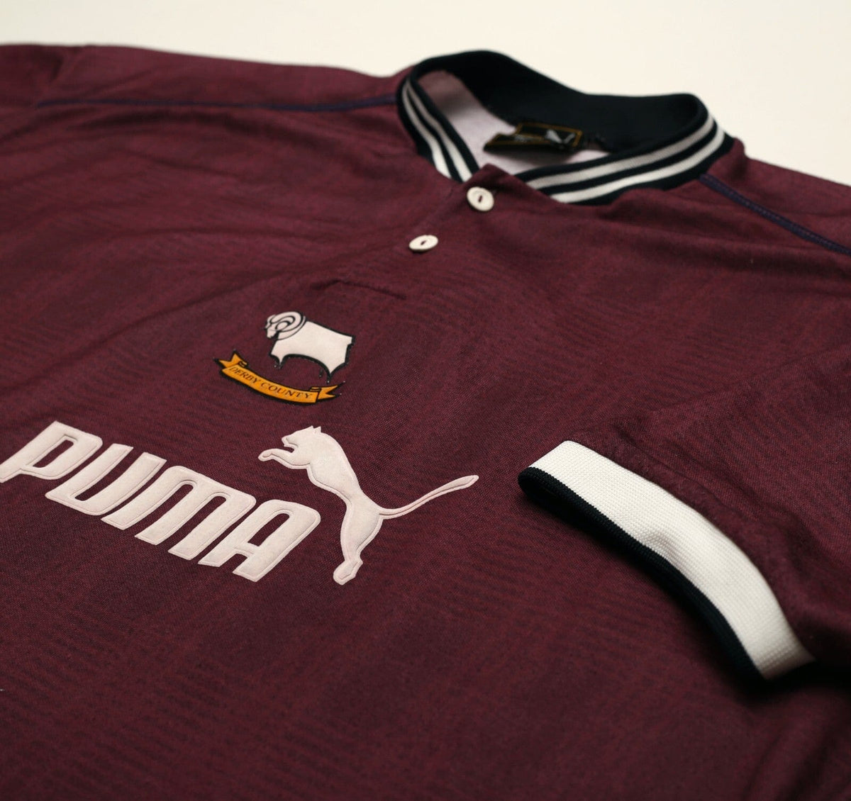 1996/97 DERBY COUNTY Vintage PUMA Away Football Shirt (XXL)