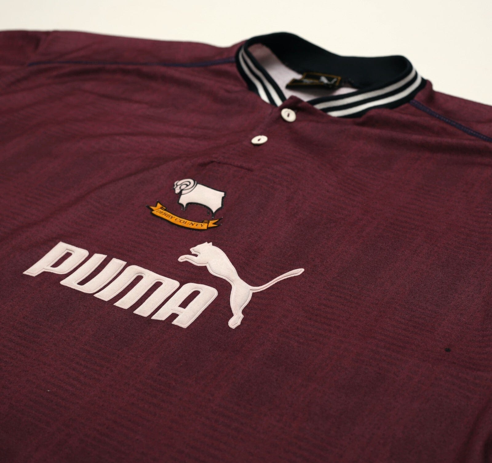 1996/97 DERBY COUNTY Vintage PUMA Away Football Shirt (XXL)