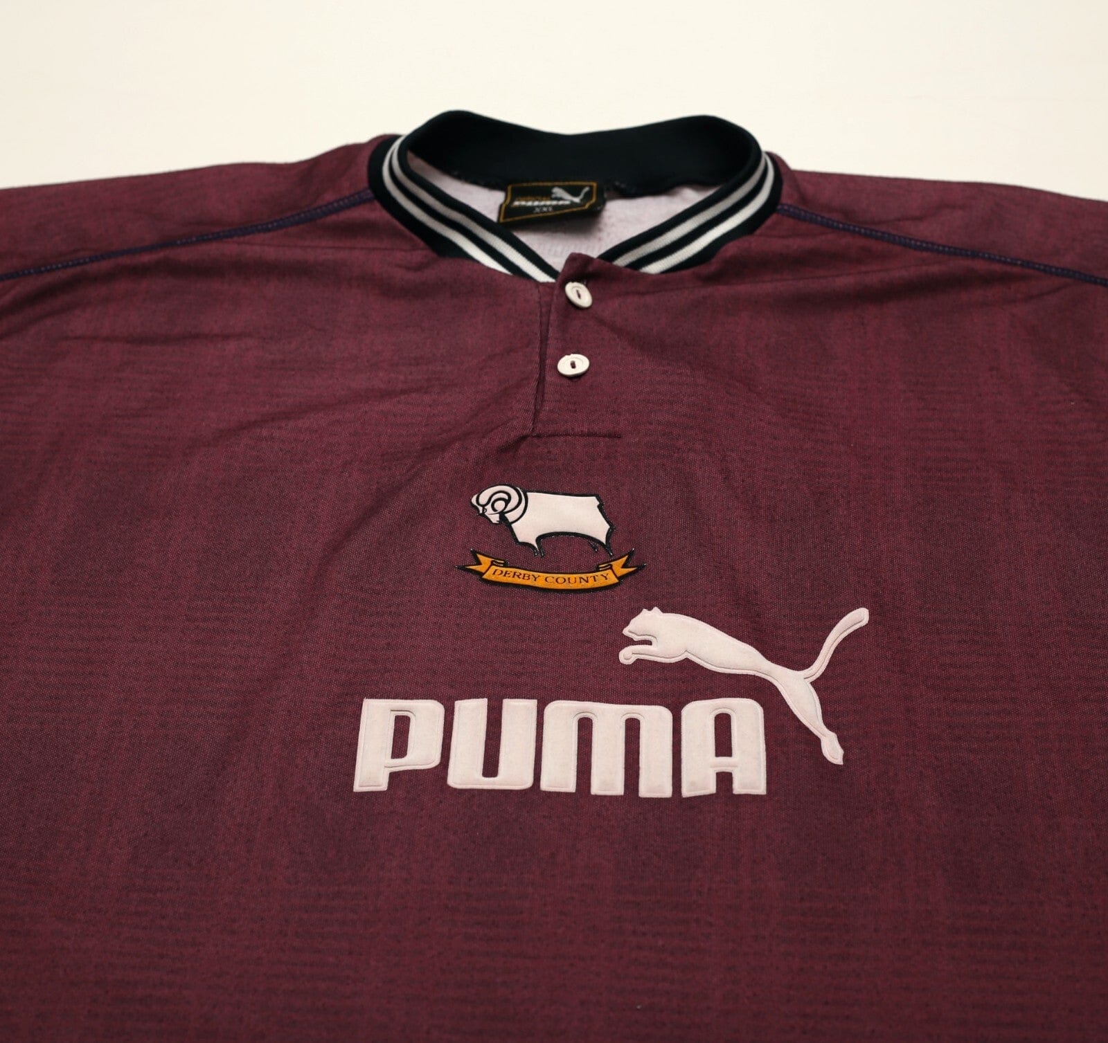 1996/97 DERBY COUNTY Vintage PUMA Away Football Shirt (XXL)