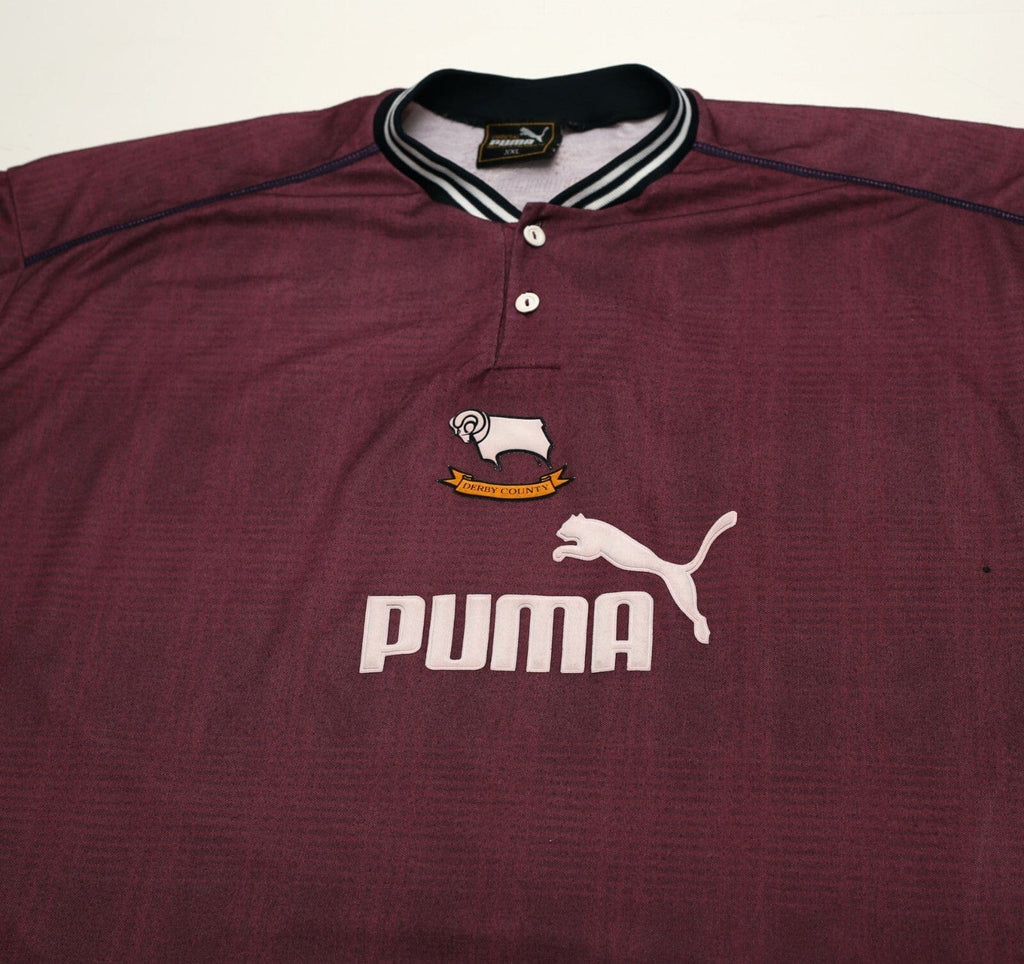 1996/97 DERBY COUNTY Vintage PUMA Away Football Shirt (XXL)