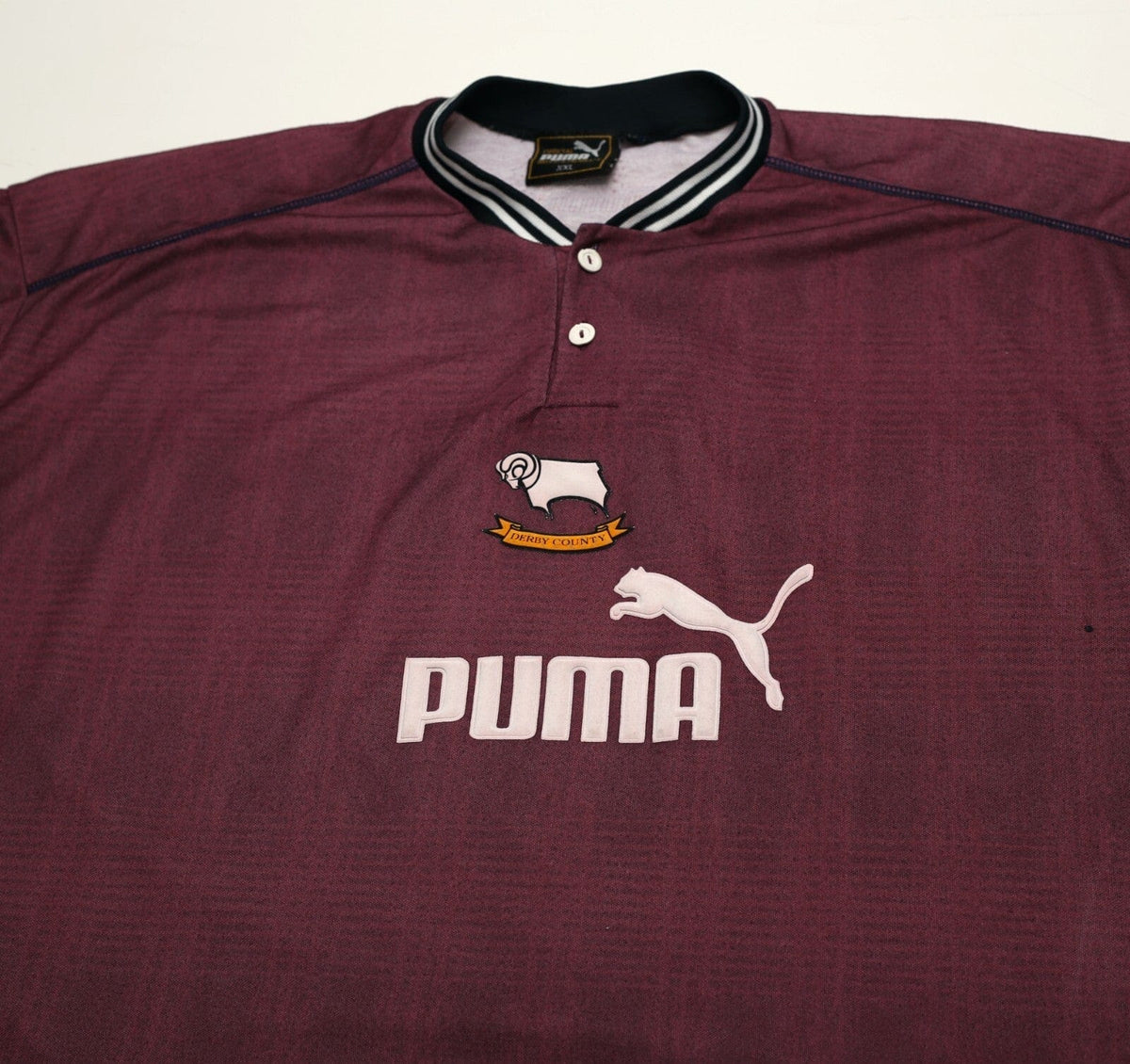 1996/97 DERBY COUNTY Vintage PUMA Away Football Shirt (XXL)