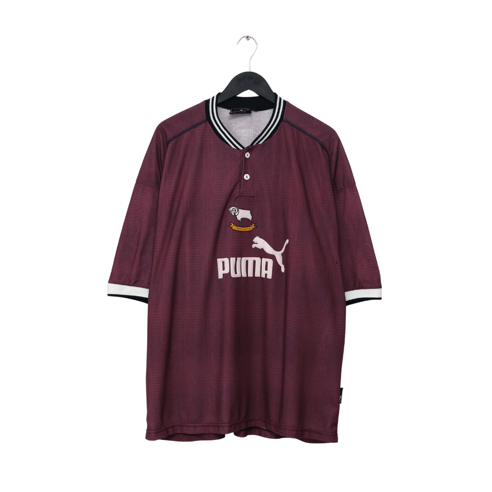 1996/97 DERBY COUNTY Vintage PUMA Away Football Shirt (XXL)