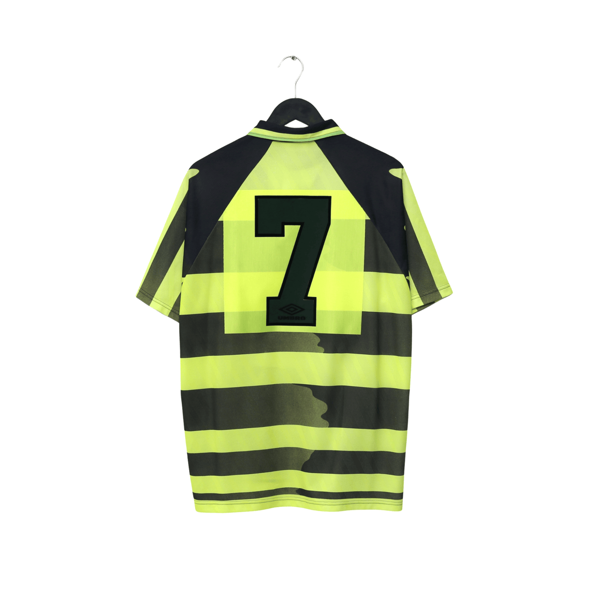 1996/97 Di Canio #7 Celtic Vintage Umbro Away Football Shirt (L/XL)