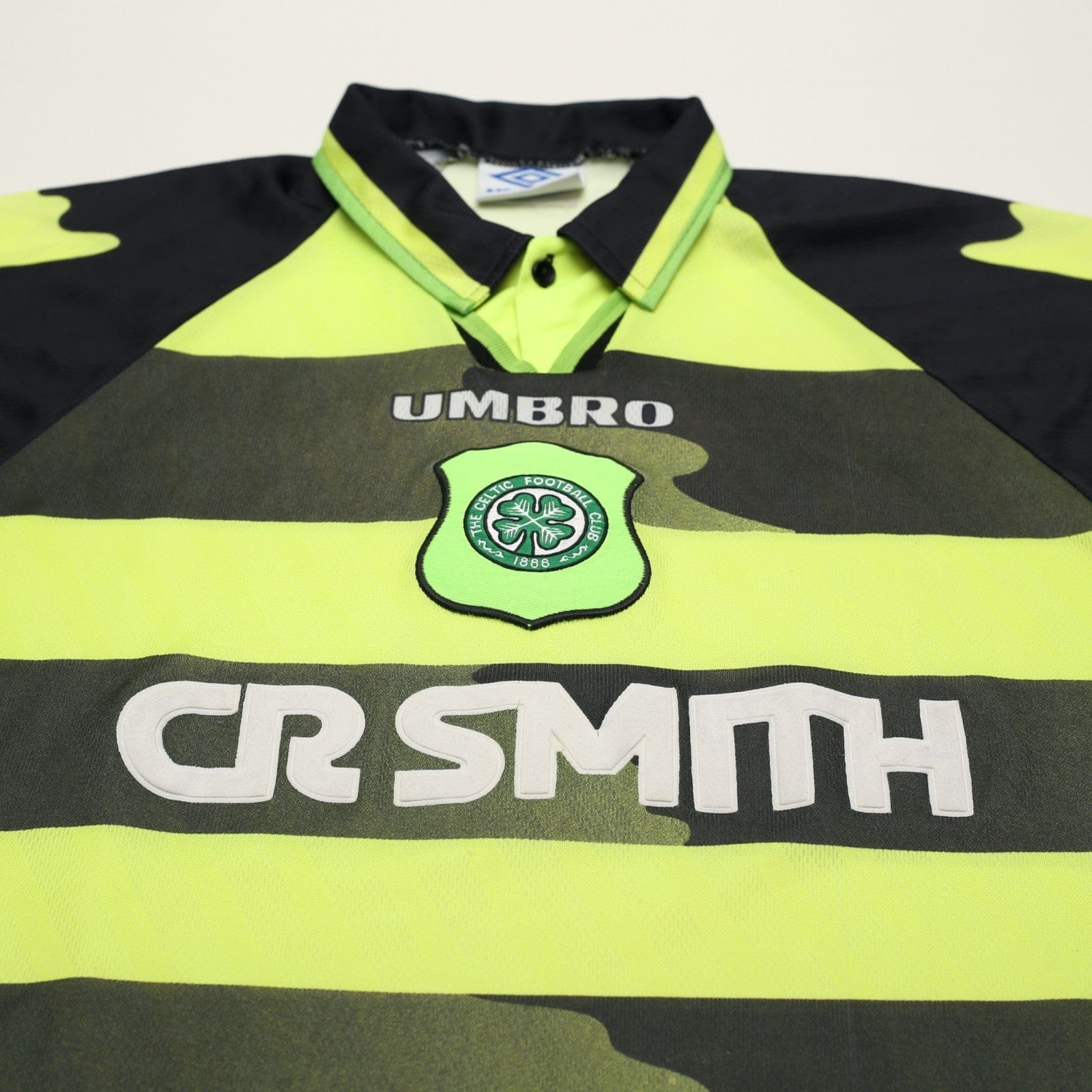 1996/97 Di Canio #7 Celtic Vintage Umbro Away Football Shirt (L/XL)