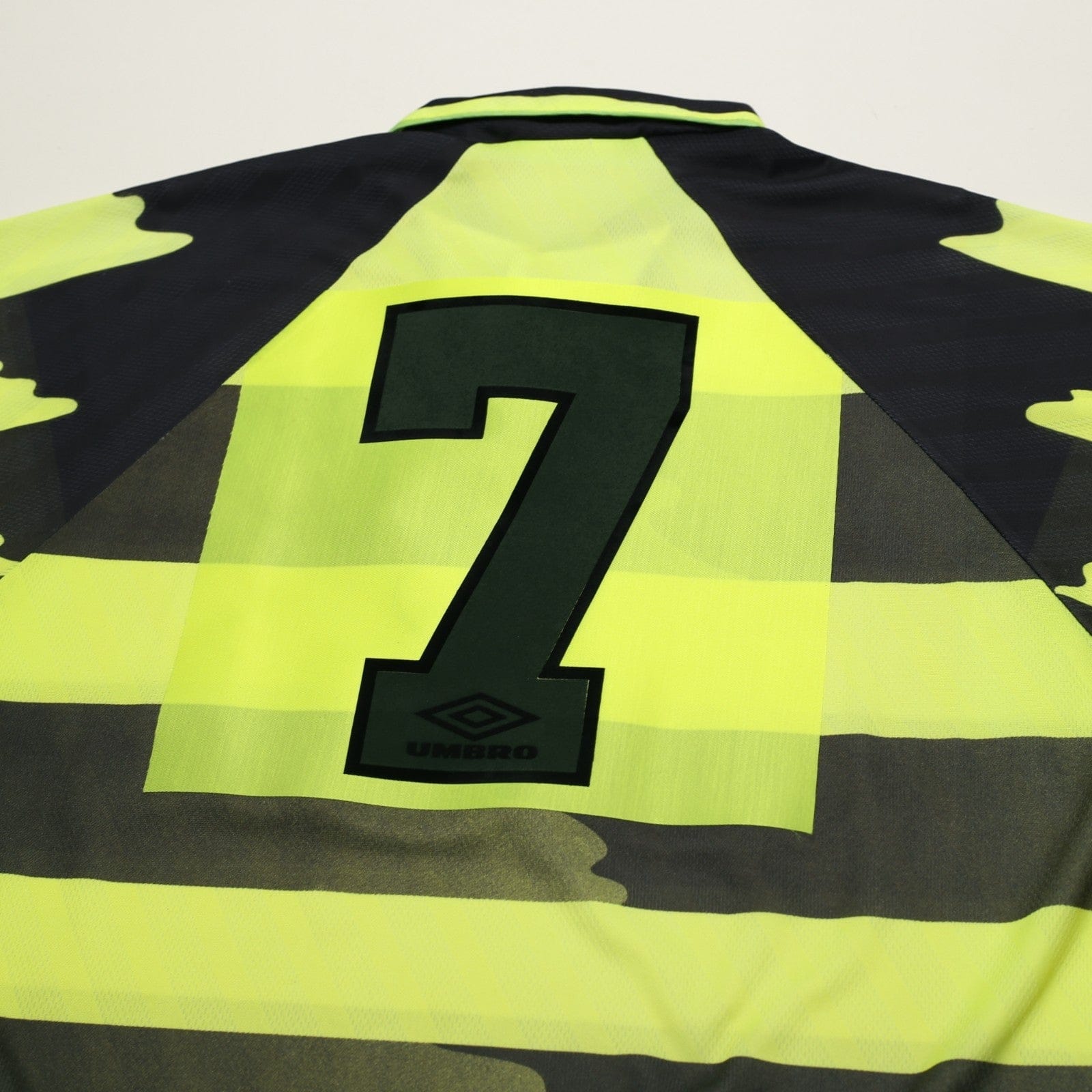 1996/97 Di Canio #7 Celtic Vintage Umbro Away Football Shirt (L/XL)