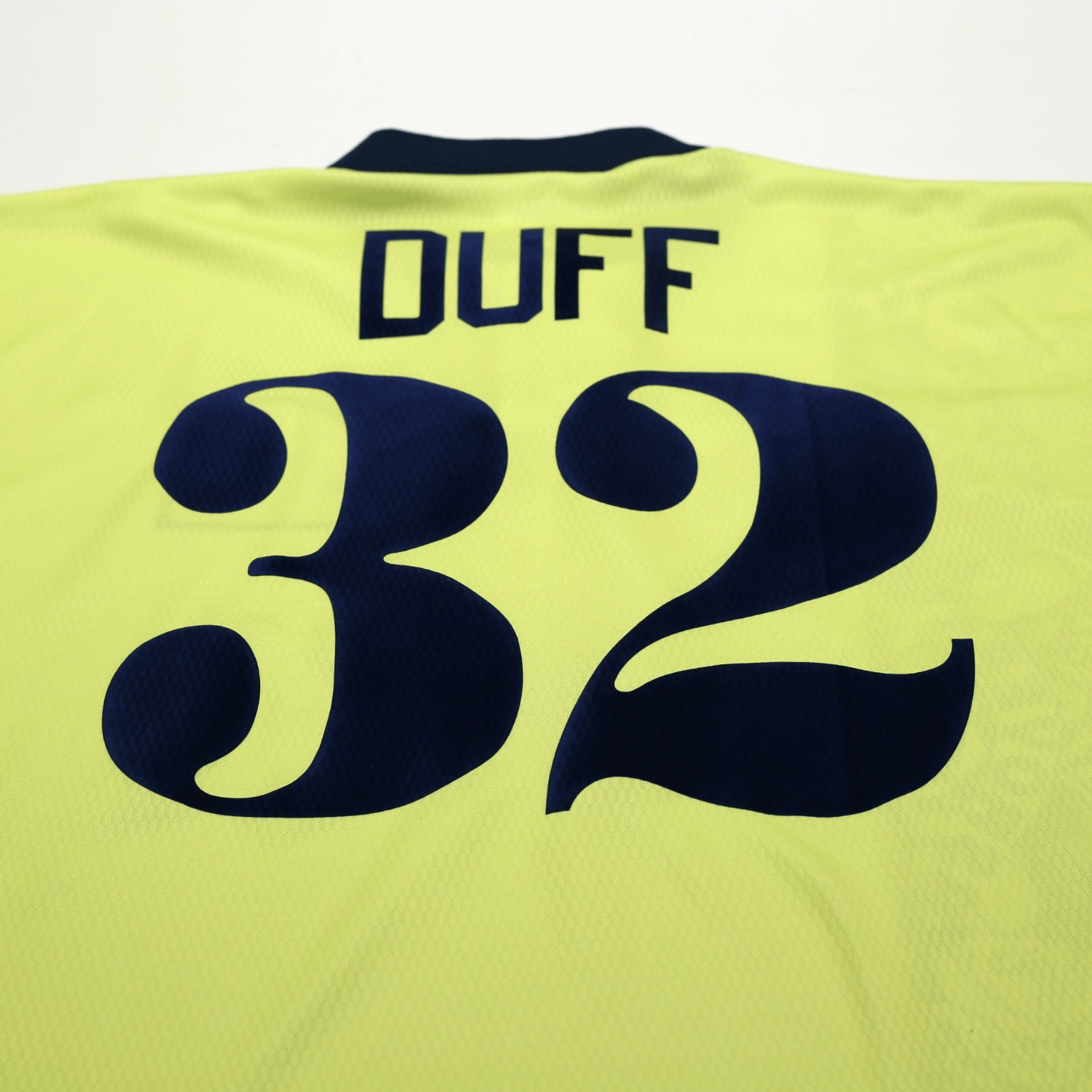 1996/97 Duff #32 Blackburn Rovers Vintage ASICS Away Football Shirt (XL)