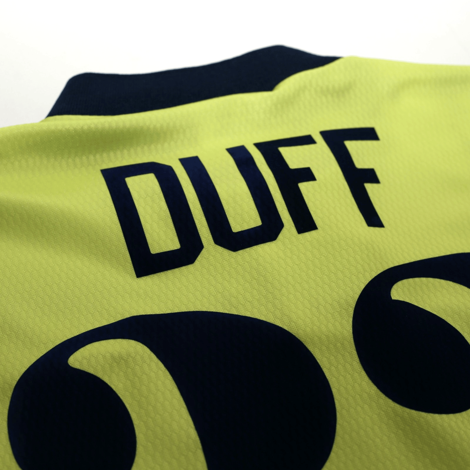 1996/97 Duff #32 Blackburn Rovers Vintage ASICS Away Football Shirt (XL)