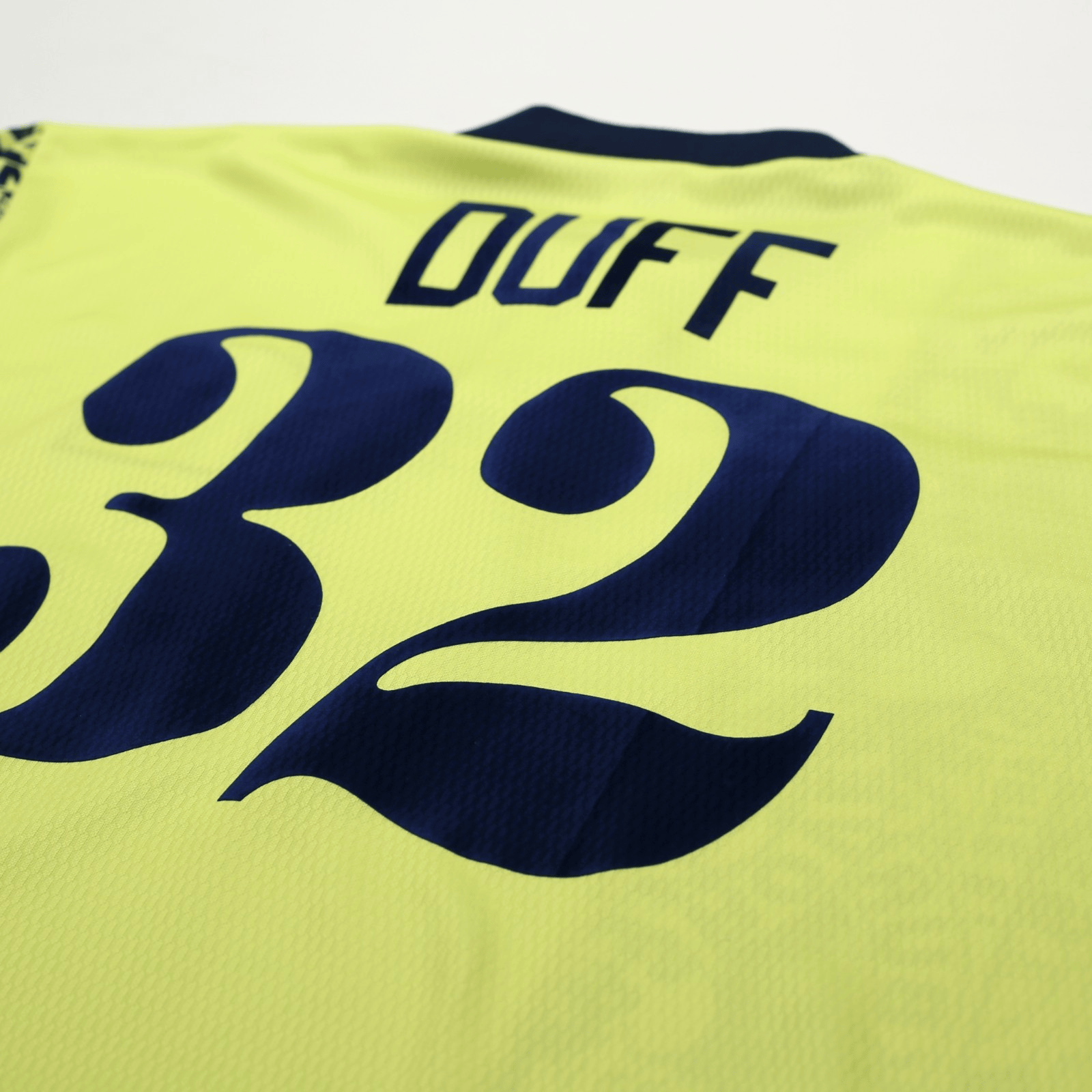 1996/97 Duff #32 Blackburn Rovers Vintage ASICS Away Football Shirt (XL)