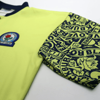 1996/97 Duff #32 Blackburn Rovers Vintage ASICS Away Football Shirt (XL)