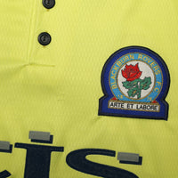 1996/97 Duff #32 Blackburn Rovers Vintage ASICS Away Football Shirt (XL)