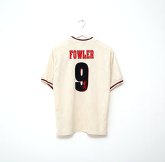 1996/97 FOWLER #9 Liverpool Vintage Reebok Away Football Shirt