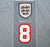 1996/97 GASCOIGNE #8 England Vintage Umbro Away Football Shirt (L)