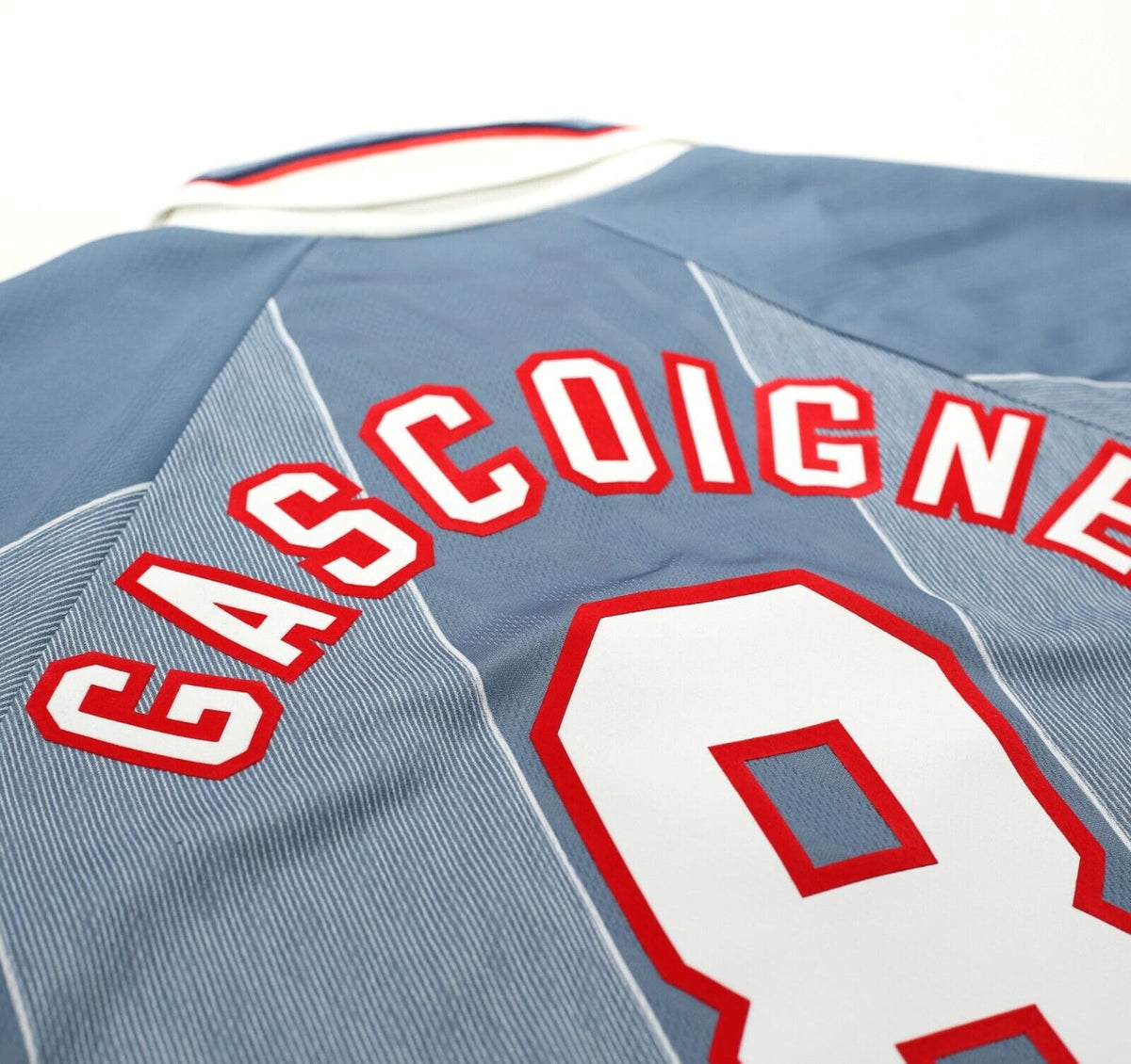 1996/97 GASCOIGNE #8 England Vintage Umbro Away Football