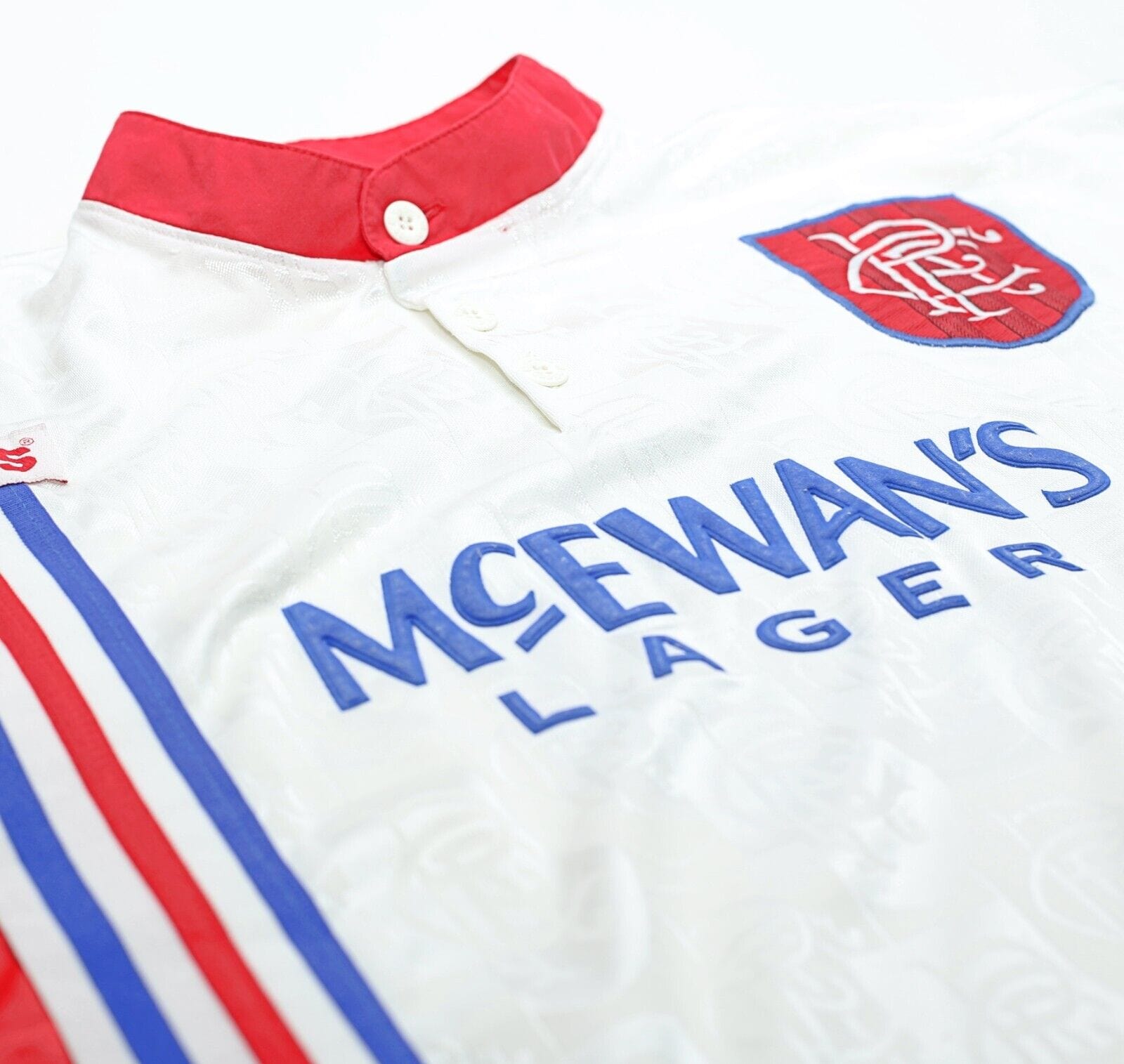 1996/97 GASCOIGNE #8 Rangers Vintage adidas Away Football 1996/97 GASCOIGNE #8 Rangers Vintage adidas Away Football