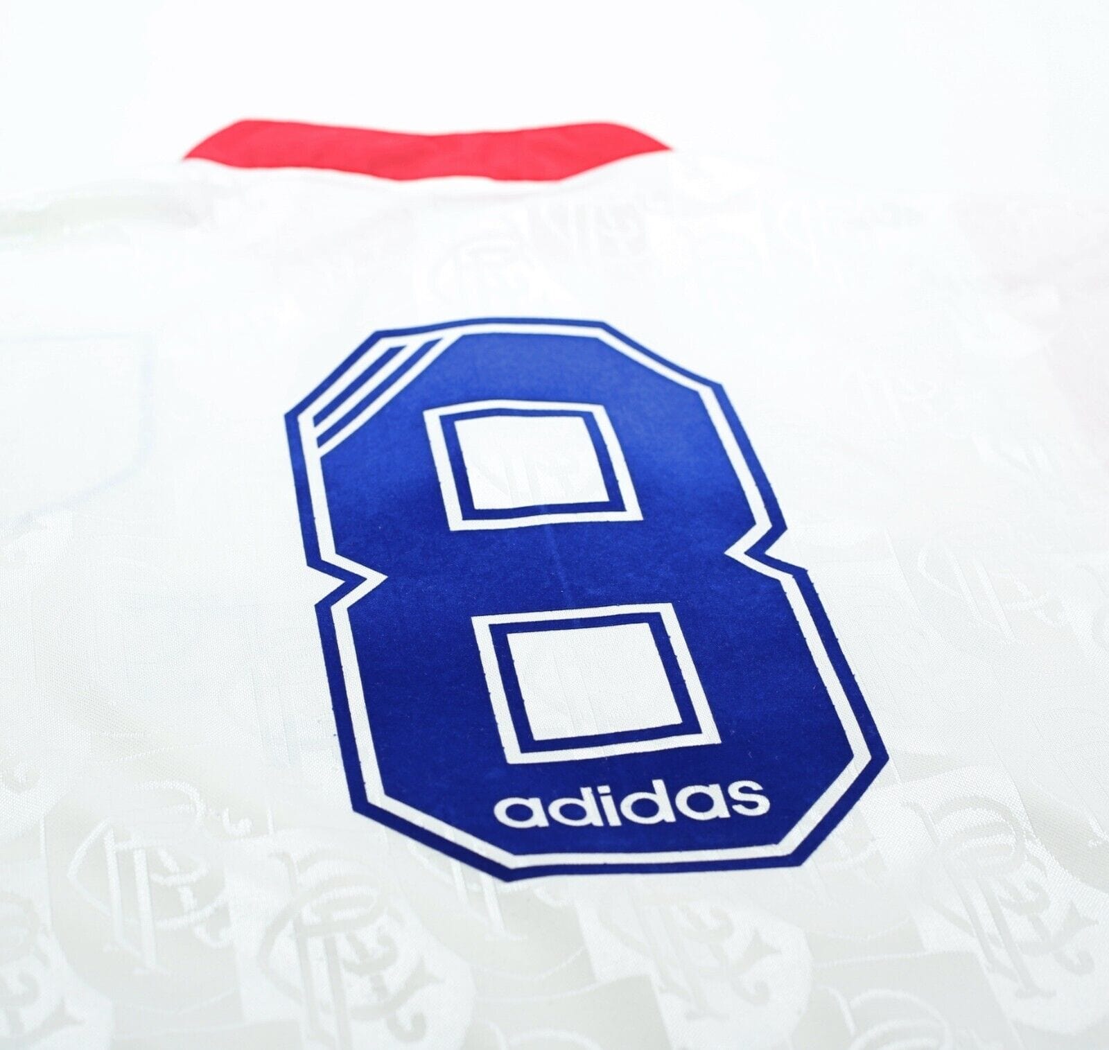 1996/97 GASCOIGNE #8 Rangers Vintage adidas Away Football Shirt Jersey (XXL)