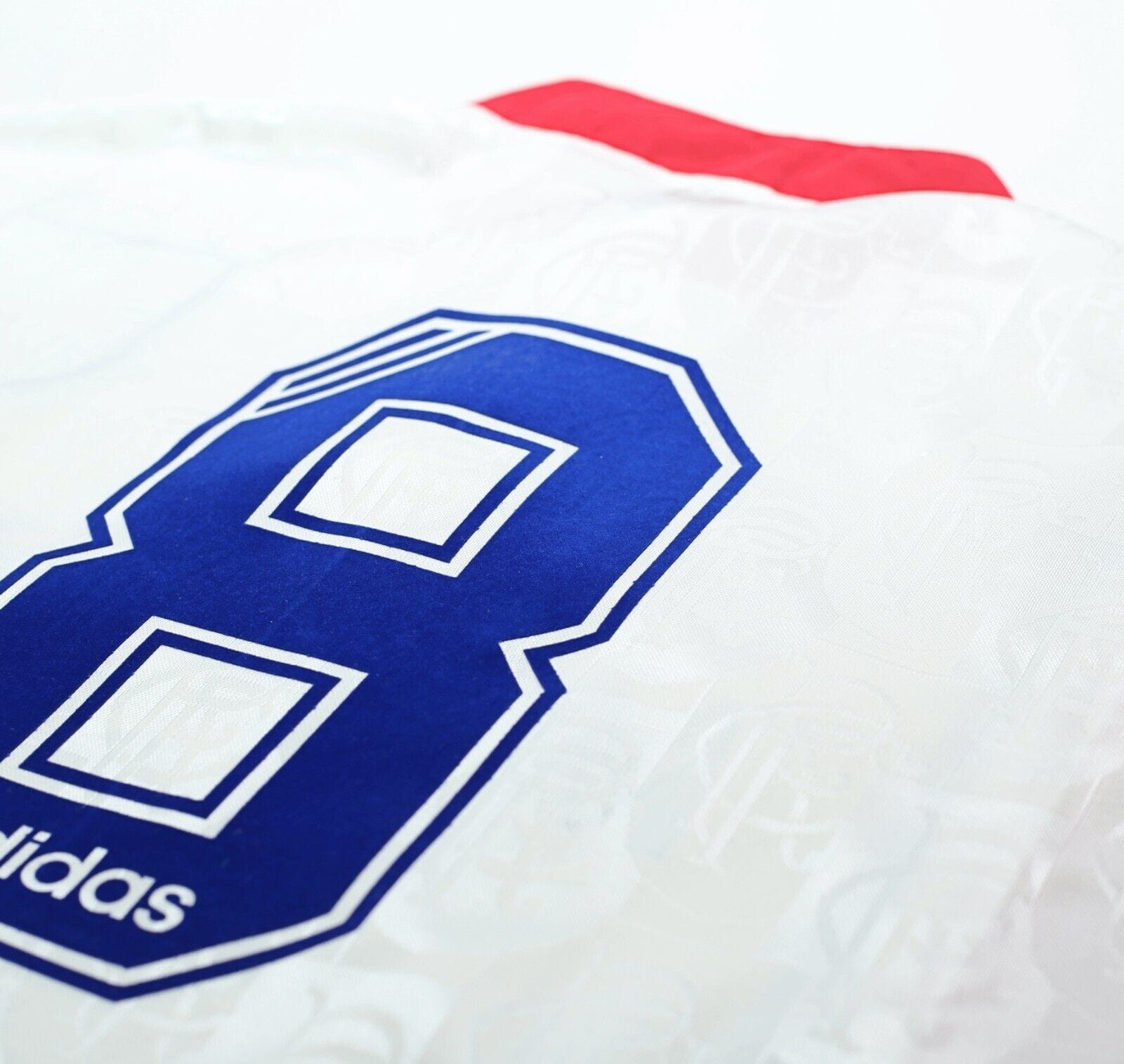 1996/97 GASCOIGNE #8 Rangers Vintage adidas Away Football Shirt Jersey (XXL)