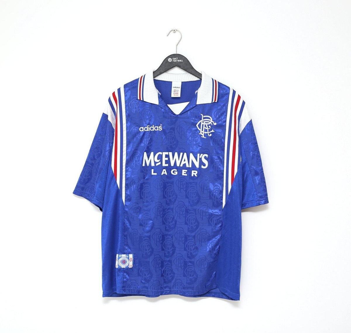 1997/98 Rangers Home Football Shirt Laudrup #11 / Nike Soccer