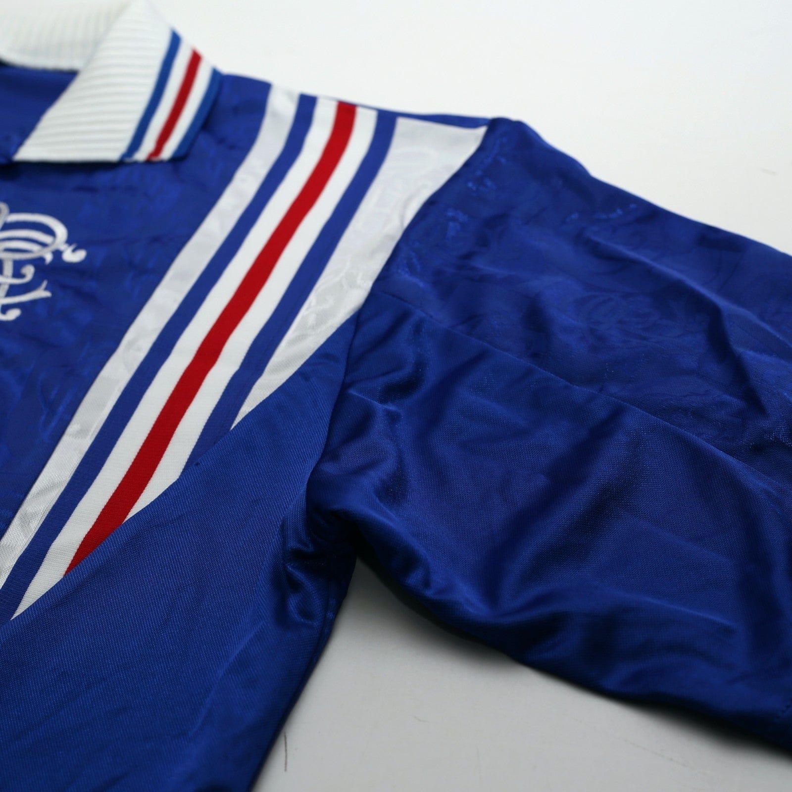 1996/97 Gascoigne #8 Rangers Vintage adidas Home Football Shirt (XL)