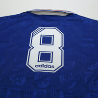 1996/97 Gascoigne #8 Rangers Vintage adidas Home Football Shirt (XL)