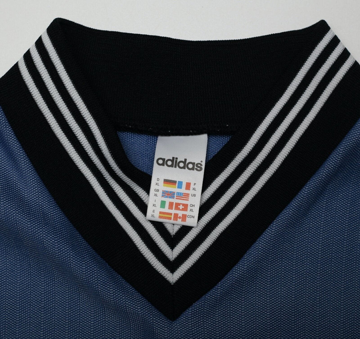 1996/97 GINOLA #14 Newcastle United Vintage adidas Away Football Shirt (L/XL)