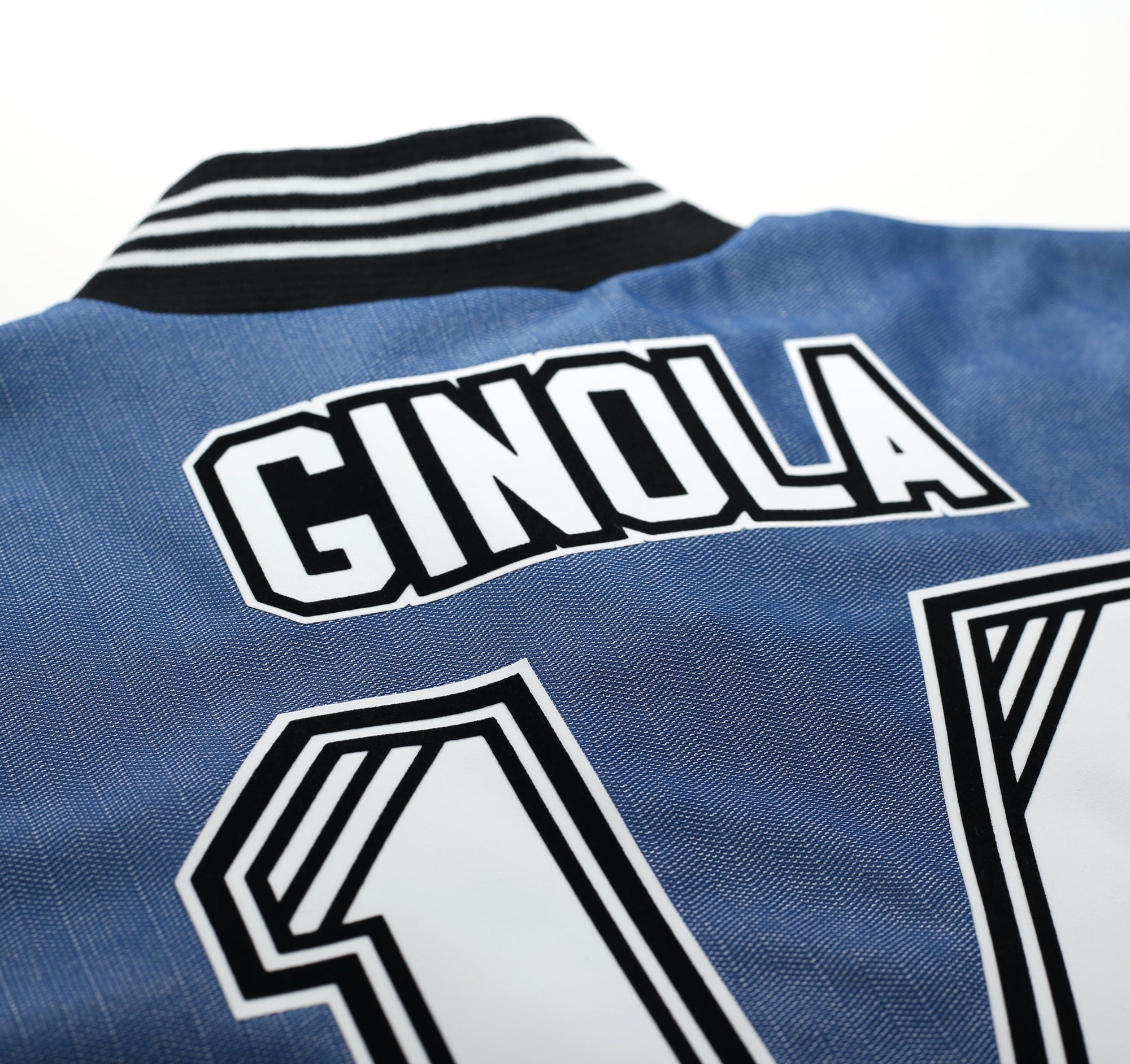 1996/97 GINOLA #14 Newcastle United Vintage adidas Away Football Shirt (M/L)