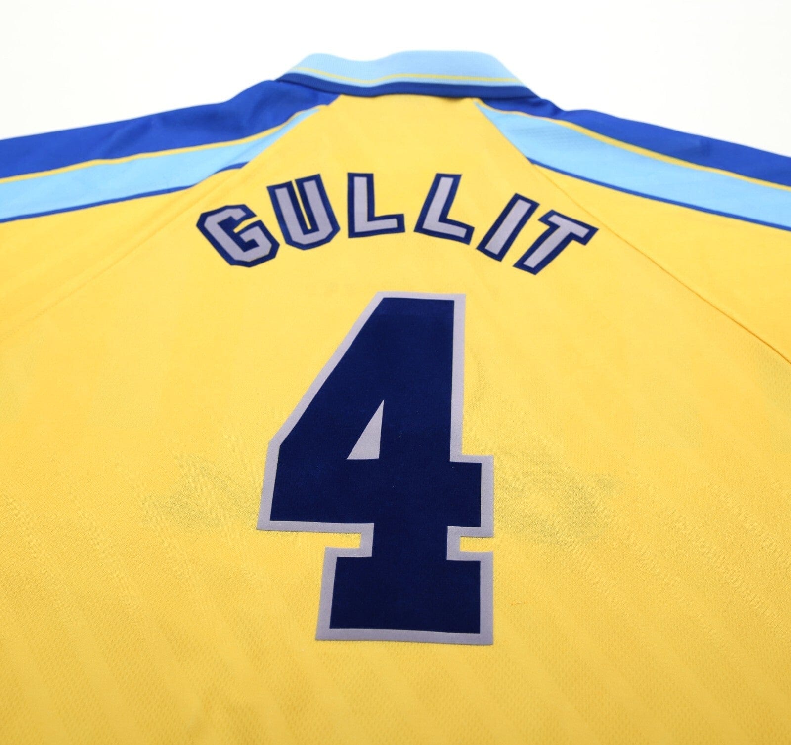 1996/97 GULLIT #4 Chelsea Vintage Umbro Away Football Shirt (XL)