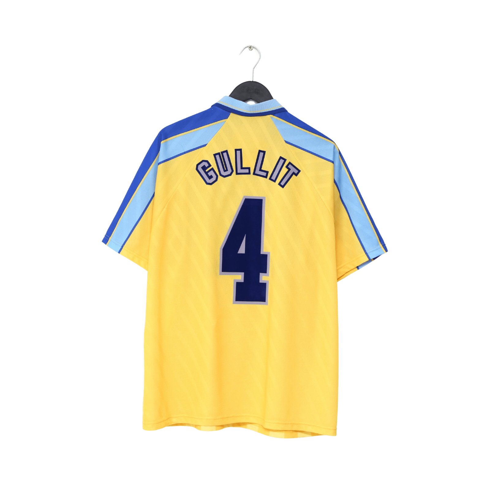 1996/97 GULLIT #4 Chelsea Vintage Umbro Away Football Shirt (XL)
