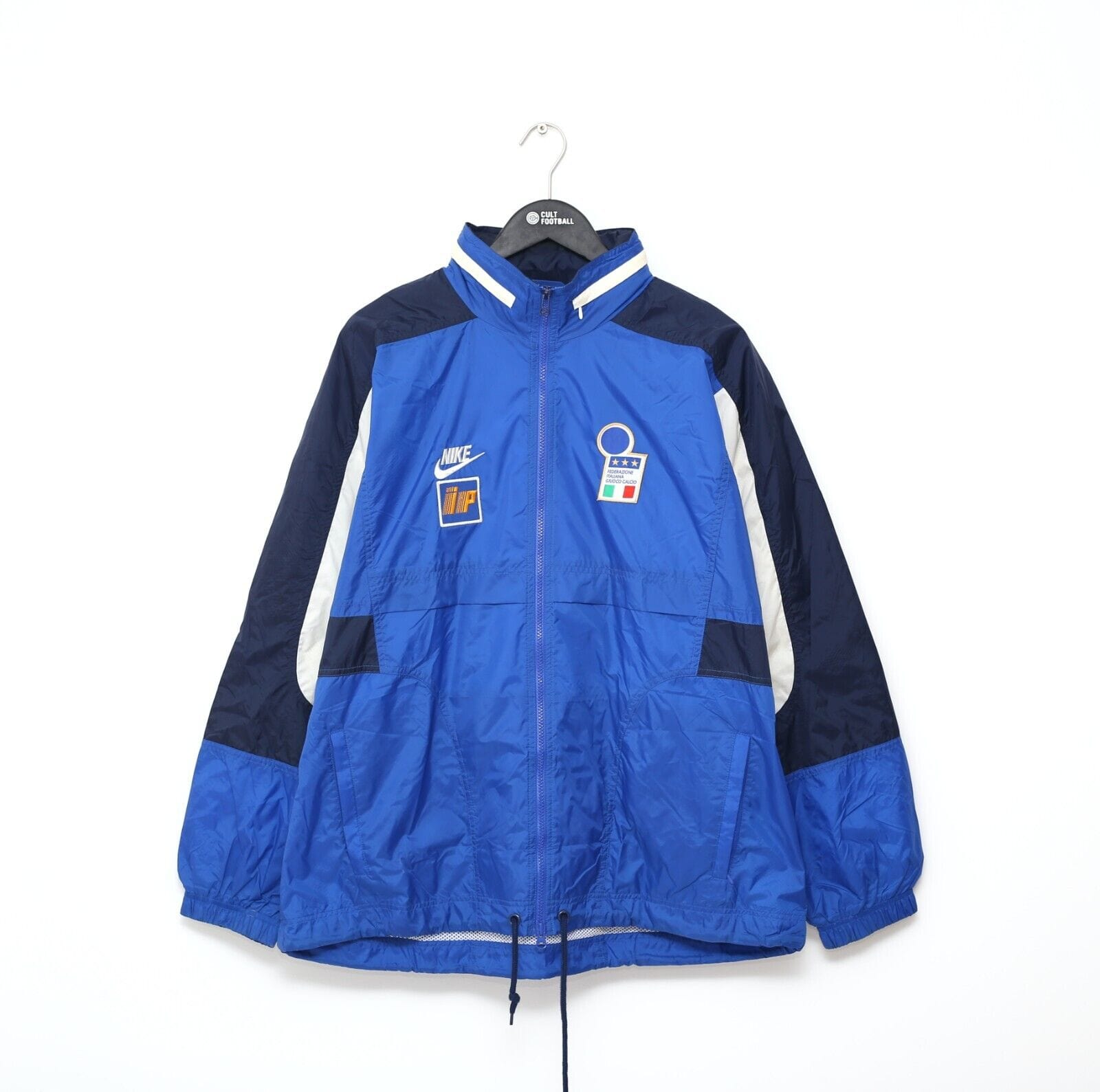 1996/97 ITALY Vintage Nike Football Player Issue Rain Jacket (XL)