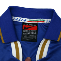 1996/97 Italy Vintage Nike Home Football Shirt (M) Euro 96
