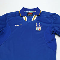 1996/97 Italy Vintage Nike Home Football Shirt (M) Euro 96