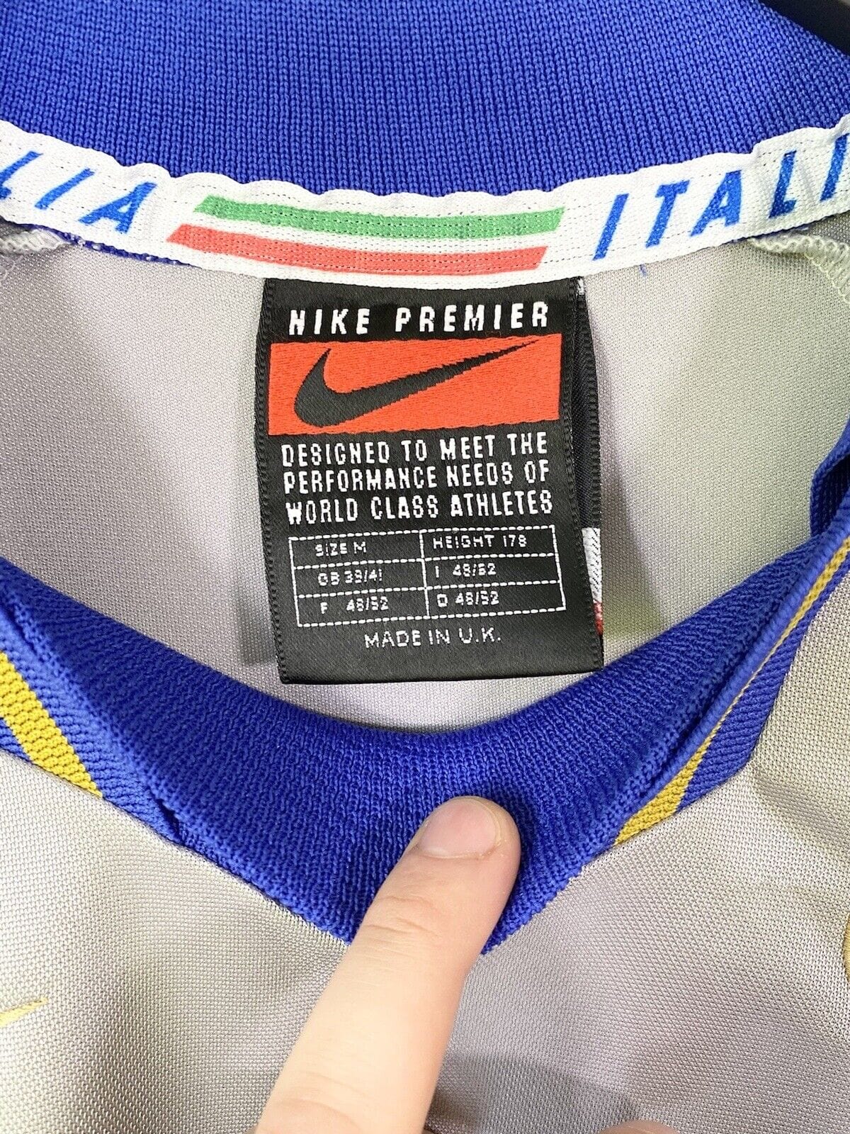 1996/97 ITALY Vintage Nike Home GK Football Shirt (M) EURO 96 Peruzzi, Pagluica